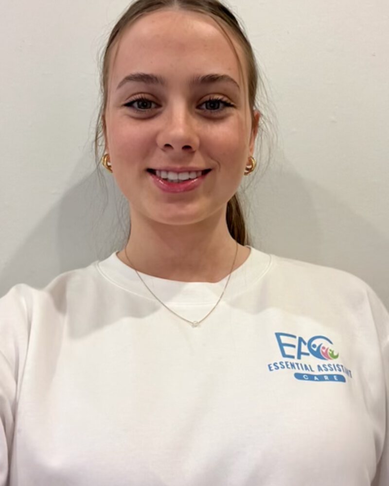 Hannah Thomas, Essential Assistant Care support worker